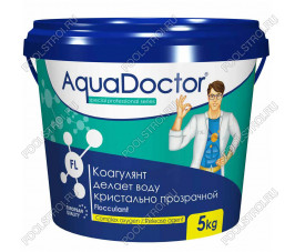 Коагулирующее средство в гранулах AquaDoctor FL 5кг Коагулирующее средство в гранулах AquaDoctor FL 5кг