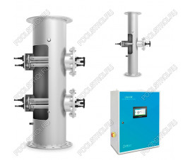 Ультрафиолетовая установка LIfetech TOP 616м3, DN300, 4*3kw, 18000h, Ручная очистка