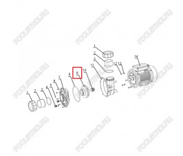 Крыльчатка насоса Aquaviva OS/LP150T, OS/LP200 Крыльчатка насоса Aquaviva OS/LP150T, OS/LP200