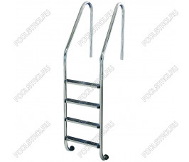 Лестница Flexinox STANDARD 4 ст AISI-304, для широкого борта Лестница Flexinox STANDARD 4 ст AISI-304, для широкого борта