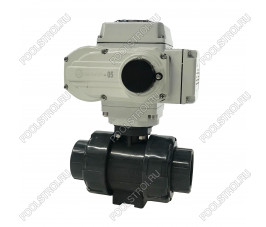 Кран шаровый Aquaviva с электроприводом PTFE/EPDM On-off type d32 AC24V