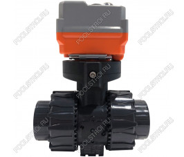 Кран шаровый Aquaviva с электроприводом PTFE/EPDM On-off type d40 AC24V