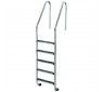 Лестница Flexinox STANDARD 5 ст AISI-304, для широкого борта